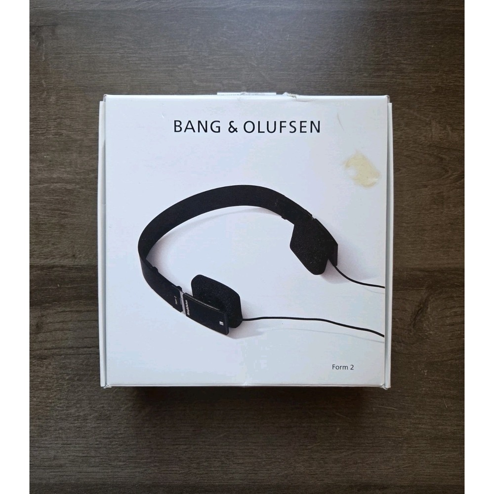Bang Olufsen Form 2 Retro Headphones Iconic 1st Gen Design